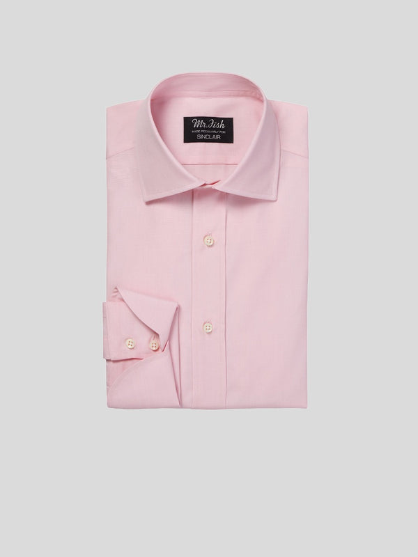 Pink End-on-End Cocktail Cuff Shirt